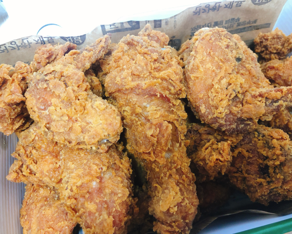 Korean fried chicken 