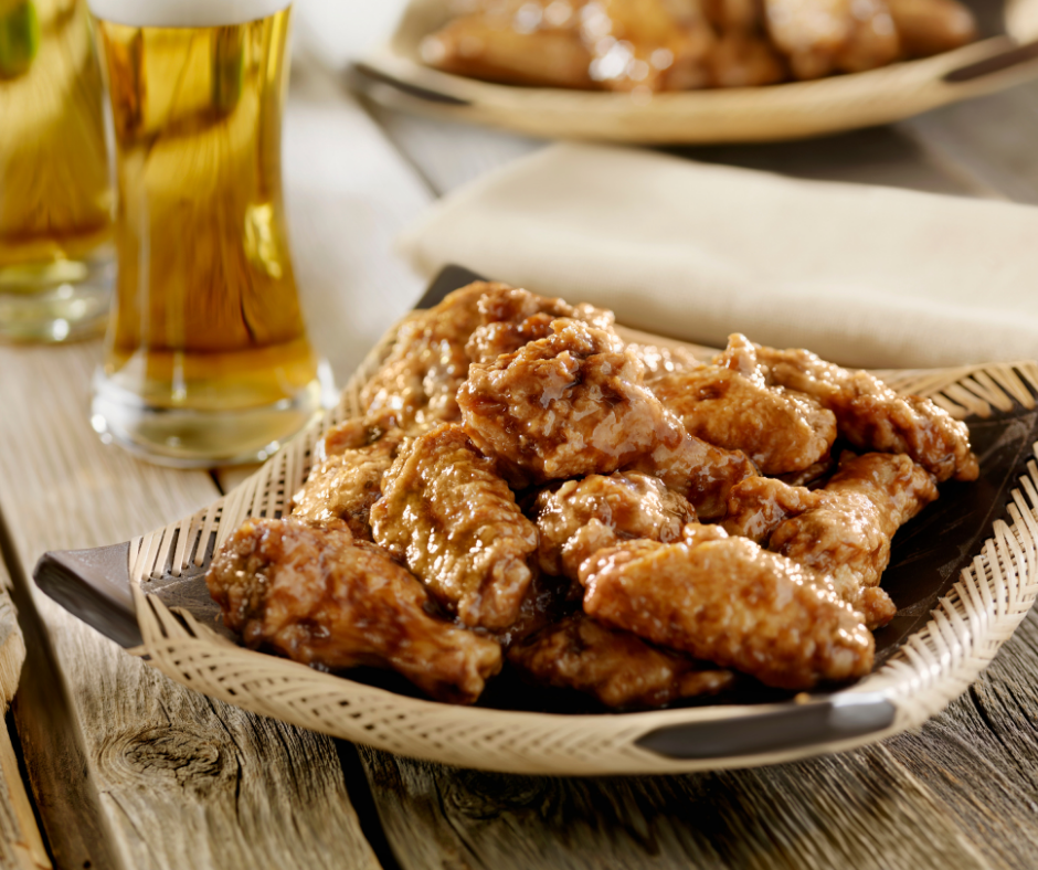 korean chicken and beer chimaek set